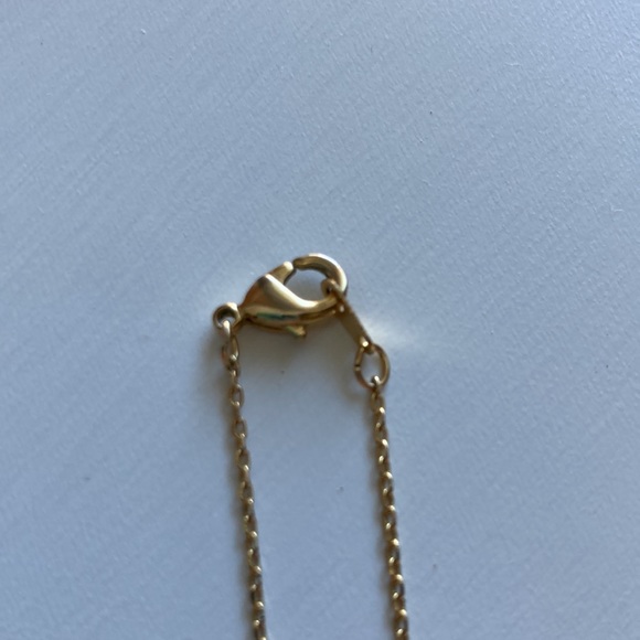 Lulu’s Finding Balance Gold Rhinestone Necklace - Picture 7 of 7